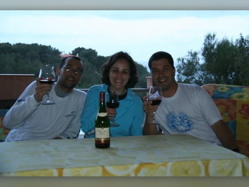 Visitando Silvia e Fabiano em Tarragona, Espanha · 2010