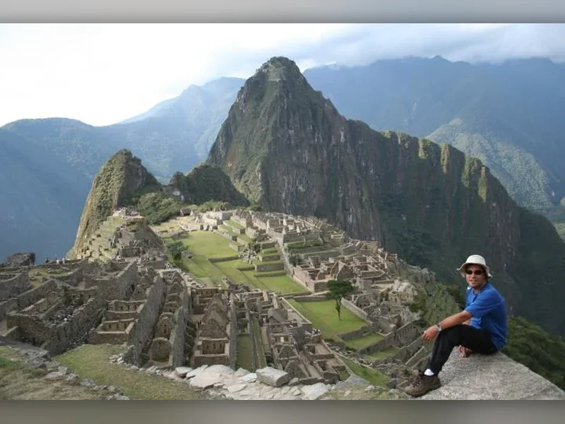 Machu Picchu, Peru — após 4 dias na Trilha Inca clássica · set/2006
