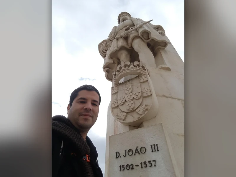 Estátua de D. João III, Universidade de Coimbra, Coimbra, Portugal · 2017